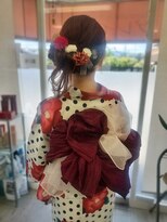 Hairmake&Bridal グレイス 夏祭りヘアアレンジ*浴衣着付【小倉北区/ヘアセット/浴衣着付】