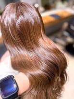 ナチュラル ヘアーデザイニング(Natural hair designing) 思わず触れたくなる。とろける艶髪ブラウン/主役級ゆるふわヘア
