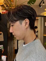 シティ 薬院(SITY.)&nbsp;メンズショート  ハイライトカラー  メンズメッシュ 薬院