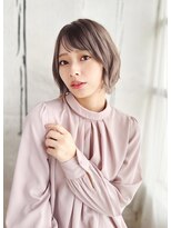 ナル 新宿(nalu) nalu新宿/髪質改善/縮毛矯正/透明感/丸みショート/新宿