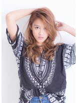 ギンザ ル グラン(JEAN CLAUDE BIGUINE GINZA Le Grand)&nbsp;【外国人風バレイヤージュカラー！】ナチュラルふんわりヘア！