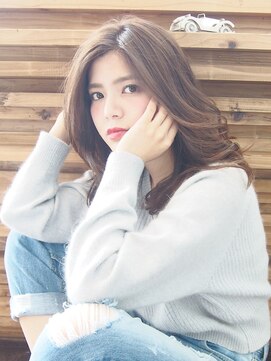 リベラ(LIBERA) レイヤーミディ×大人可愛いオフィスヘア【Libera表参道】SL1