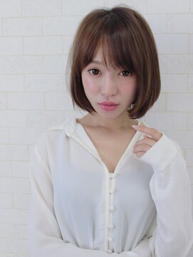 パコ(Paco) ナチュラル好きにオススメ☆大人可愛い小顔ボブ