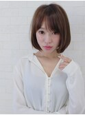 ナチュラル好きにオススメ☆大人可愛い小顔ボブ