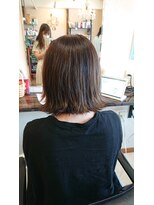 ヘアメイク イアラ 野田(hair make iara)&nbsp;外ハネミディアム