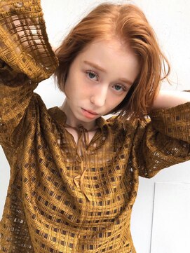 ケシキ大名(keshiki) かきあげカジュアルボブ