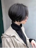 【松山】大人キレイな小顔襟足スッキリショートボブ