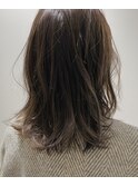 「KENTA」フォギーグレージュ×大人ミディアム