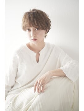 ソワン ドゥ ブレス フラン 東花園店(soin de brace Fran) 大人ショートのミルクティーベージュ