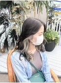 インナーカラーでロングヘアにアクセント♪【BELL桜新町/】