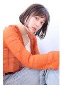 20代30代大人可愛いAラインボブミニボブ《marche田嶋》