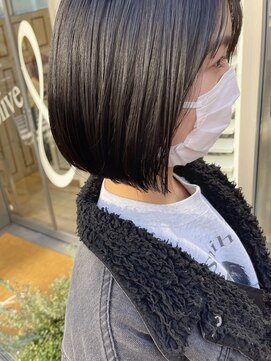 ネオリーブ アンド 渋谷店(Neolive &) 【neolive& 渋谷店】あご下タッセルボブ