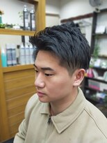 バーバーオオキ(Barber Ohki) ２ブロックビジネスショートスタイル