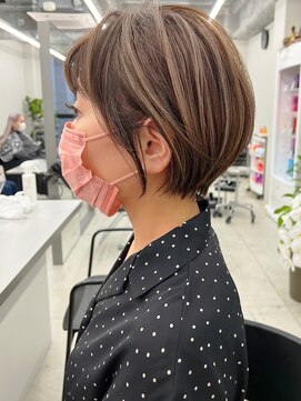 ジルブラン 国分寺(JIL BLAN) 大人ショートヘア/ハイライトカラー/イルミナカラー[国分寺]