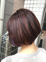 エクラートリアン 藤沢店(ECLART Lien) ハイライトボブ[藤沢/髪質改善]