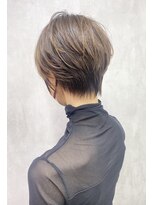 エフェクト(EFFECT hair care & Spa) 大人ショート　立体感ハイライト