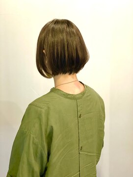 髪庵ゆかし ふんわりボブ