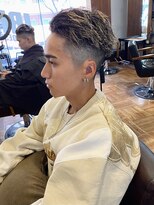 アイリーヘアデザイン(IRIE HAIR DESIGN) 【IRIE HAIR赤坂】ハイライト×スパイラルパーマ×ツーブロック