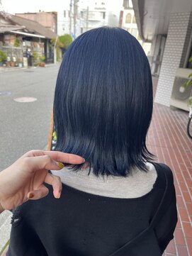 ルチカ(Luccica) 【Luccica】ボブ×ブルーブラック