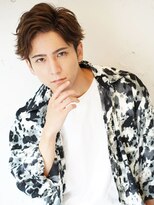 ロミーオム 本厚木(ROMMY. Homme)&nbsp;色気アップバング/束感ショート/ツーブロック☆ロミーオム