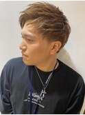 【短髪】ハイトーン シングルカラー オシャレ染め 平針駅前