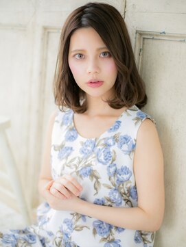 モッズ ヘア 福岡姪浜店(mod's hair) mod's姪浜/ゆるふわ毛先パーマヘルシースタイルかきあげボブh