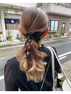 サロンナビ(Salon Navi) タイトポニー hair