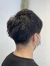 【柴田指名限定】メンズカット＋眉カット＋眼精疲労回復ヘッドスパ