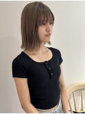 【YOKE】ミルクティーベージュグレージュアブリーチカラー