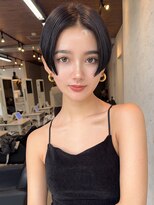 カルナ バイ エルモ(calna by ELMO)&nbsp;calna京橋　ショートボブ/丸みショート/前髪カタログ