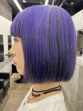 ココ 本八幡(KOKO) □デザインカラー＃ボブ＃イメチェン＃アンブレラカラー