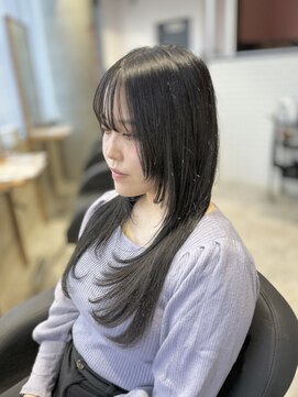 リーオオサカ(Lee Osaka) 【Lee大阪店】レイヤーカット×暗髪/新出