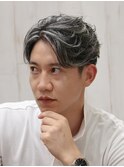 ハイライトメッシュワイルドスキンフェード最強タッグショート