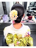 シンプルシニヨン