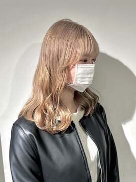 ザ オーダー(THE ORDER) ホワイトミルクティー ベージュカラー ブリーチ2回