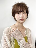 テクネ 天神大名(techne)&nbsp;天神大名ミディアムボブショートボブショートカット