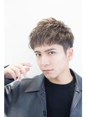 波巻きツイストスパイラル パープルカラー ニュアンスデザインk