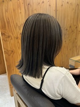 ルディー バイ ヘアーポケット(rudii by HAIR POCKET)の写真/【魚住駅徒歩1分】シンプルなのにオシャレが叶う◇さりげないデザインカラーが大人気◎