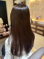 ヘアリゾート粋 ティガ 池袋店(tiga)&nbsp;艶髪ストレート/髪質改善/美髪ケア/ダメージレス/ブラウン