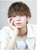 シャドウパーマ ラウンドマッシュ