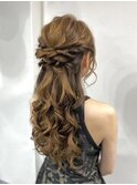 【ヘアセットサロンfrstLABO】ルーズハーフアップ♪