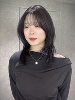 シェノン バイ アランスミシー 表参道(CHAINON by Alan smithee) 韓国ハッシュカット レイヤーカット ウルフカット