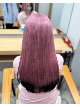 リベロ 柏(Libero) くすみピンク×エンドカラー