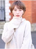 ショートボブ髪型20代30代40代50代前髪あり前髪なし面長表参道