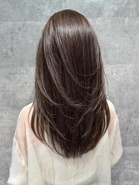 バランス 原宿 表参道(balance) シアーグレージュ×レイヤーカット