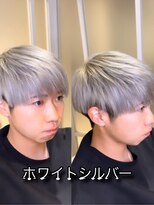 増田リツヤ エマノン 池袋(EMANON)&nbsp;ホワイトシルバー