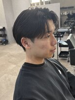 リオールバイニアウ(RE:ALL by Niau)&nbsp;MEN’S HAIR/波巻きツイストスパイラル/リバースセンターパート