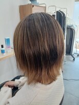 フロンティア(FRONTIER)&nbsp;バレイヤージュ＋インナーカラー