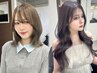 【レイヤーカット、韓国風はこれ☆】カット+カラー+髪質改善トリートメント