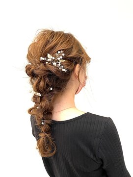 アリレイナ 久里浜店(ARIREINA) 横須賀/久里浜/ヘアアレンジ/アップ/ヘアセット/編み下ろし